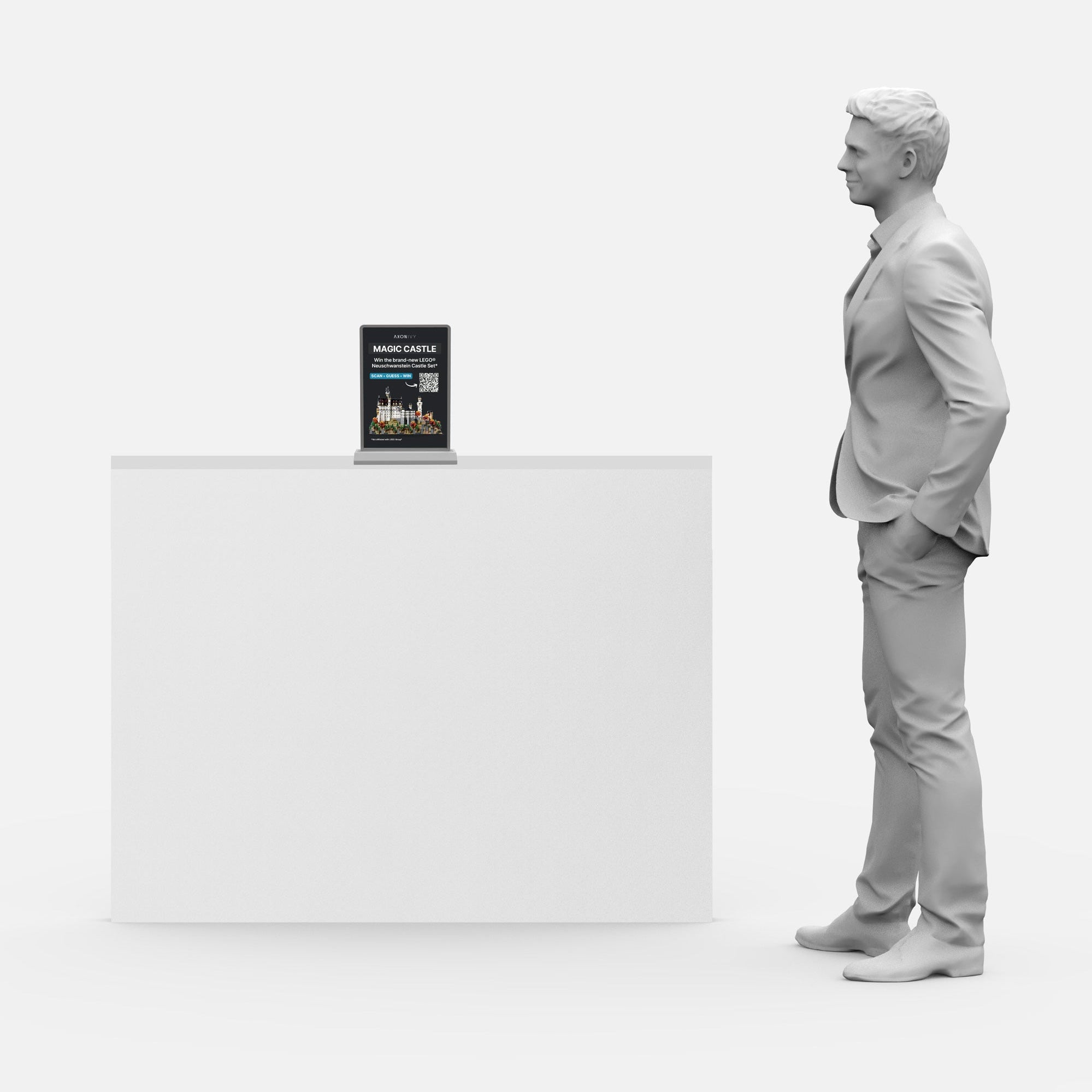 Lego Promo Stand – CrystalDisplay Model S