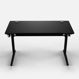 120 Workstation Desk | Carbon Fibre Finish, LED Lighting | B2B Pricing Gaming Desk - Wheeler Display