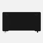 120 Workstation Desk | Carbon Fibre Finish, LED Lighting | B2B Pricing Gaming Desk - Wheeler Display