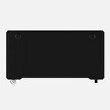 120 Workstation Desk | Carbon Fibre Finish, LED Lighting | B2B Pricing Gaming Desk - Wheeler Display