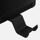 160 Workstation Desk | Carbon Fibre Finish, LED Lighting | B2B Pricing Gaming Desk - Wheeler Display