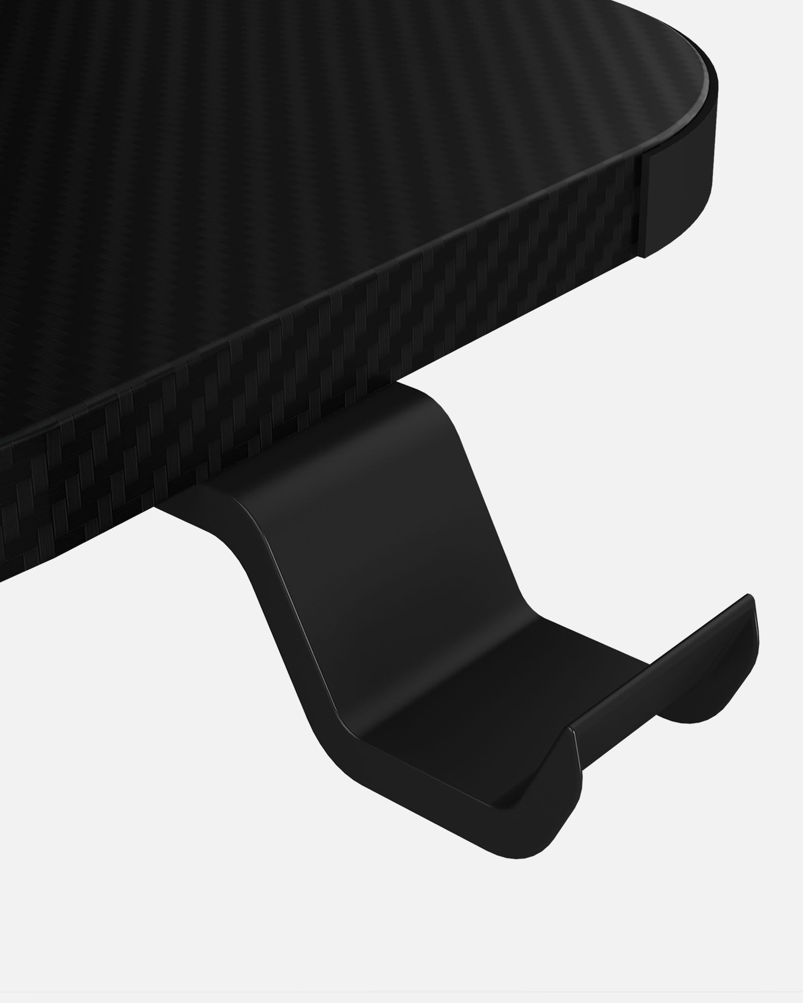 160 Workstation Desk | Carbon Fibre Finish, LED Lighting | B2B Pricing Gaming Desk - Wheeler Display