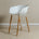 Scandi Bar Stool – White | Modern Display Seating | B2B Pricing Outlet Products - Wheeler Display