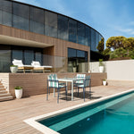 StackChair – Indoor/Outdoor Chair (Blue & White) | B2B Pricing Chair - Wheeler Display