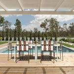 StackChair – Indoor/Outdoor Chair (Beige & White) | B2B Pricing Chair - Wheeler Display