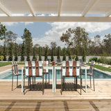 StackChair – Indoor/Outdoor Chair (Beige & White) | B2B Pricing Chair - Wheeler Display