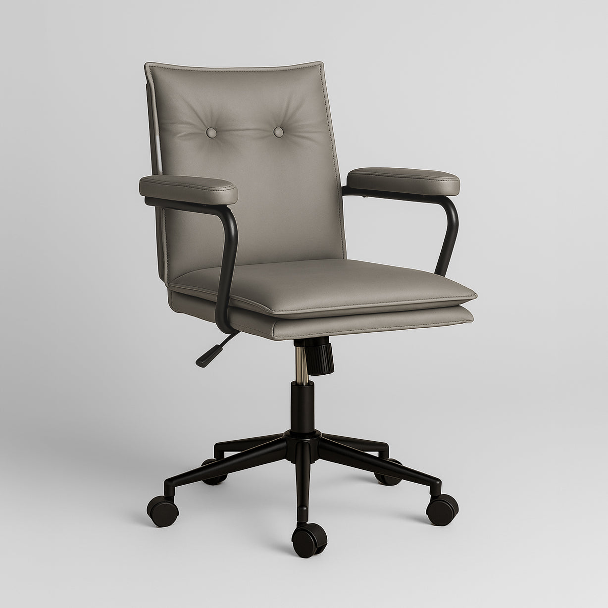 Executive Office Chair – Grey Faux Leather | Workspace Seating | B2B Pricing - Marcel Olsen