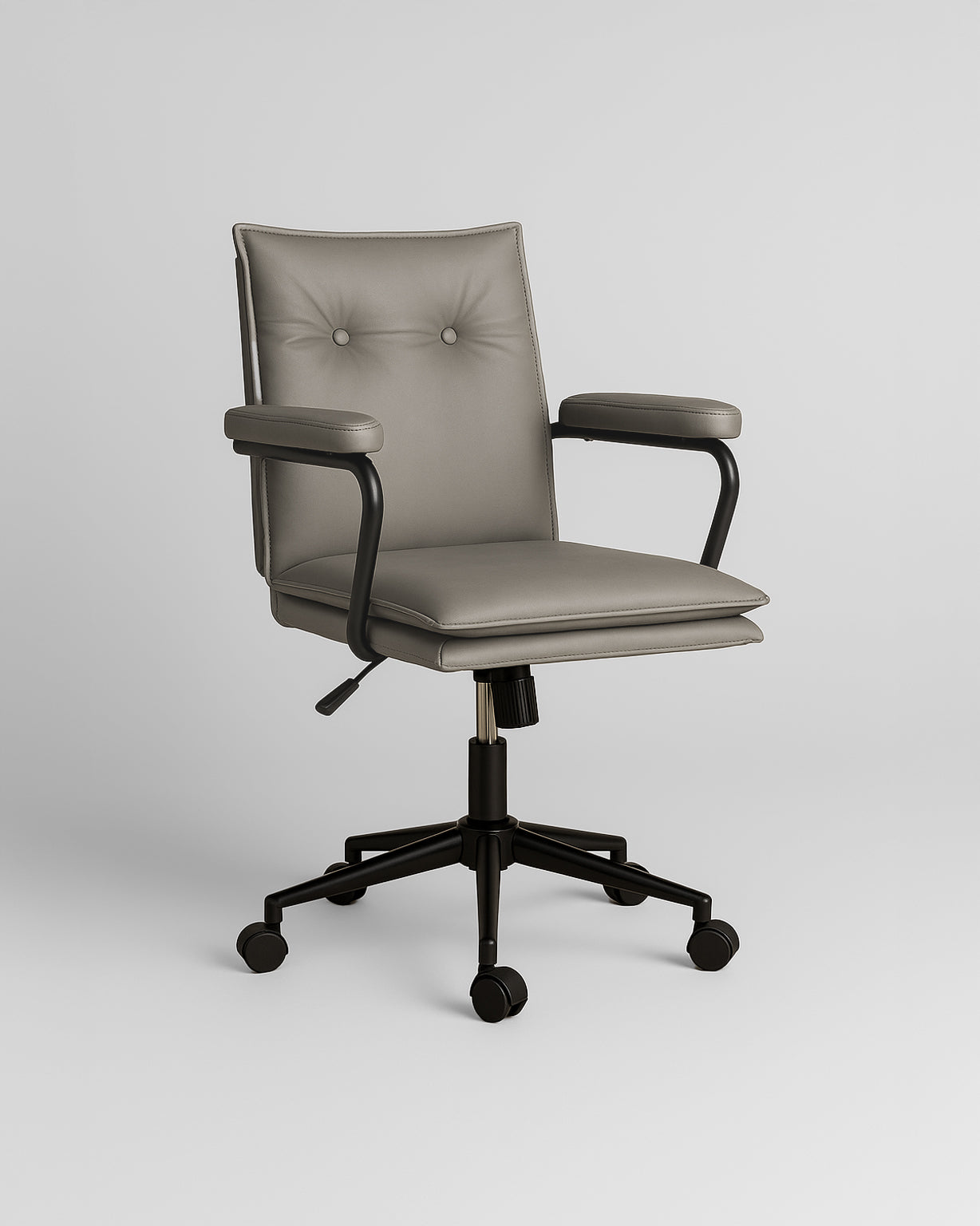 Executive Office Chair – Grey Faux Leather | Workspace Seating | B2B Pricing - Marcel Olsen