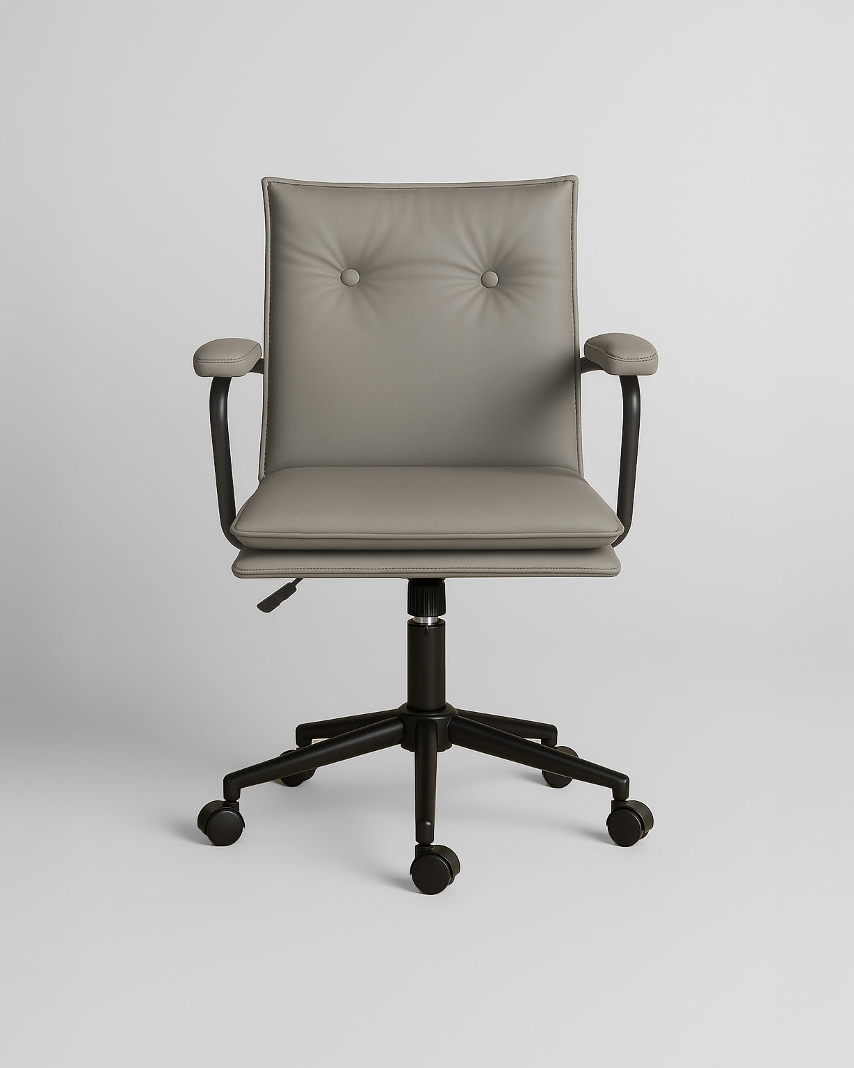 Executive Office Chair – Grey Faux Leather | Workspace Seating | B2B Pricing - Marcel Olsen