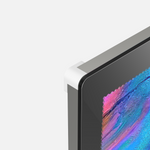 LED Display Lightbox / Glass + Aluminium / L (43×60 cm A2) / Silver CrystalDisplay Lightbox - Wheeler Display