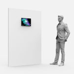 LED Display Lightbox / Glass + Aluminium / M (31×43 cm A3) / Black CrystalDisplay Lightbox - Wheeler Display