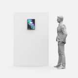 LED Display Lightbox / Glass + Aluminium / M (31×43 cm A3) / Black CrystalDisplay Lightbox - Wheeler Display