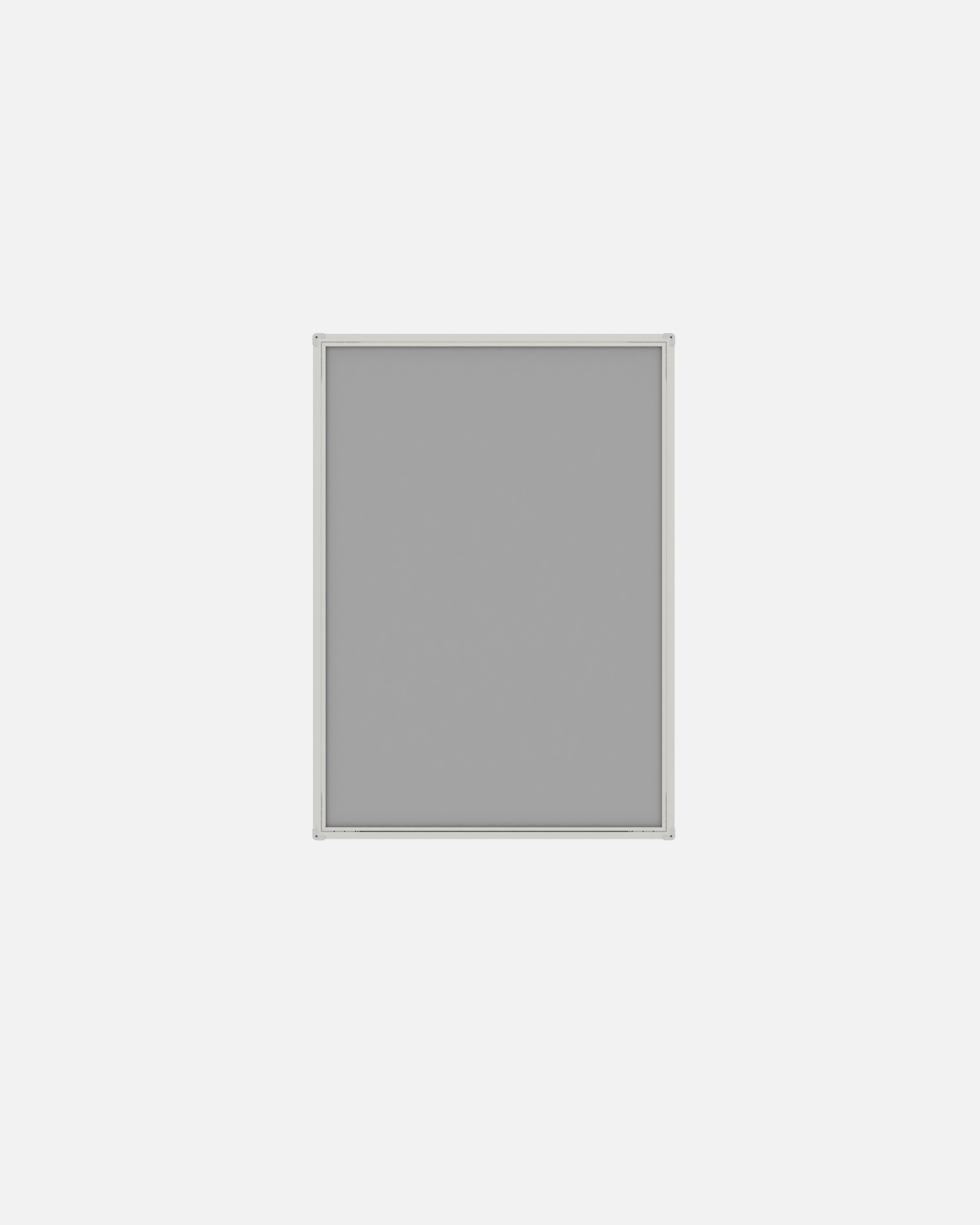 CrystalDisplay Model M 32×44cm – Wall-Mounted LED Illuminated Lightbox, Silver CrystalDisplay Lightbox - Wheeler Display