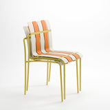 StackChair – Indoor/Outdoor Chair (Orange, Yellow & White) | B2B Pricing Chair - Wheeler Display
