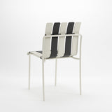 StackChair – Indoor/Outdoor Chair (Black & White) | B2B Pricing Chair - Wheeler Display