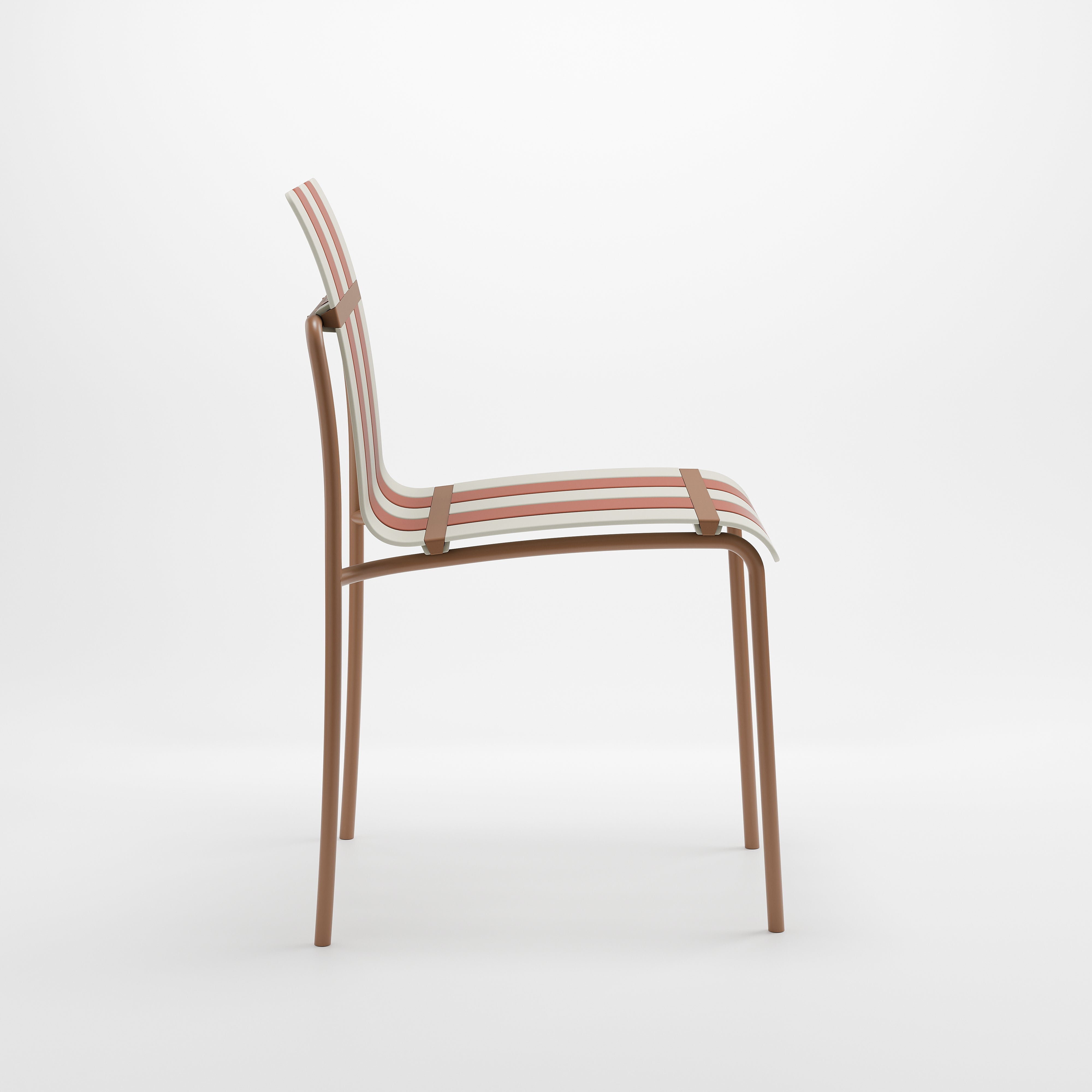 StackChair – Indoor/Outdoor Chair (Beige & White) | B2B Pricing Chair - Wheeler Display