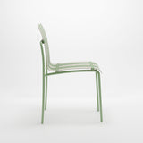 StackChair – Indoor/Outdoor Chair (Green & White) | B2B Pricing Chair - Wheeler Display