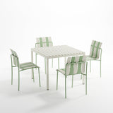 StackChair – Indoor/Outdoor Chair (Green & White) | B2B Pricing Chair - Wheeler Display