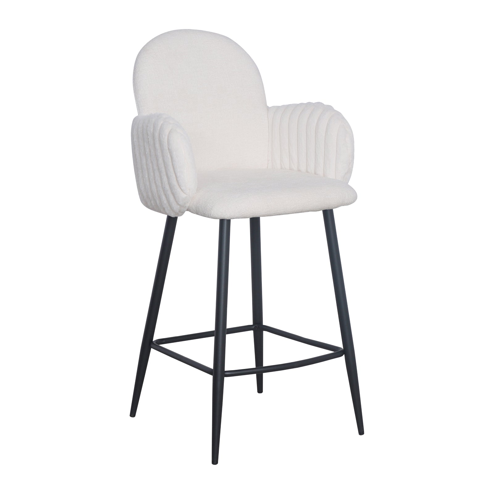 Cloud Bar Stool – White | Modern Dining & Display Seating | B2B Pricing - Wheeler Display