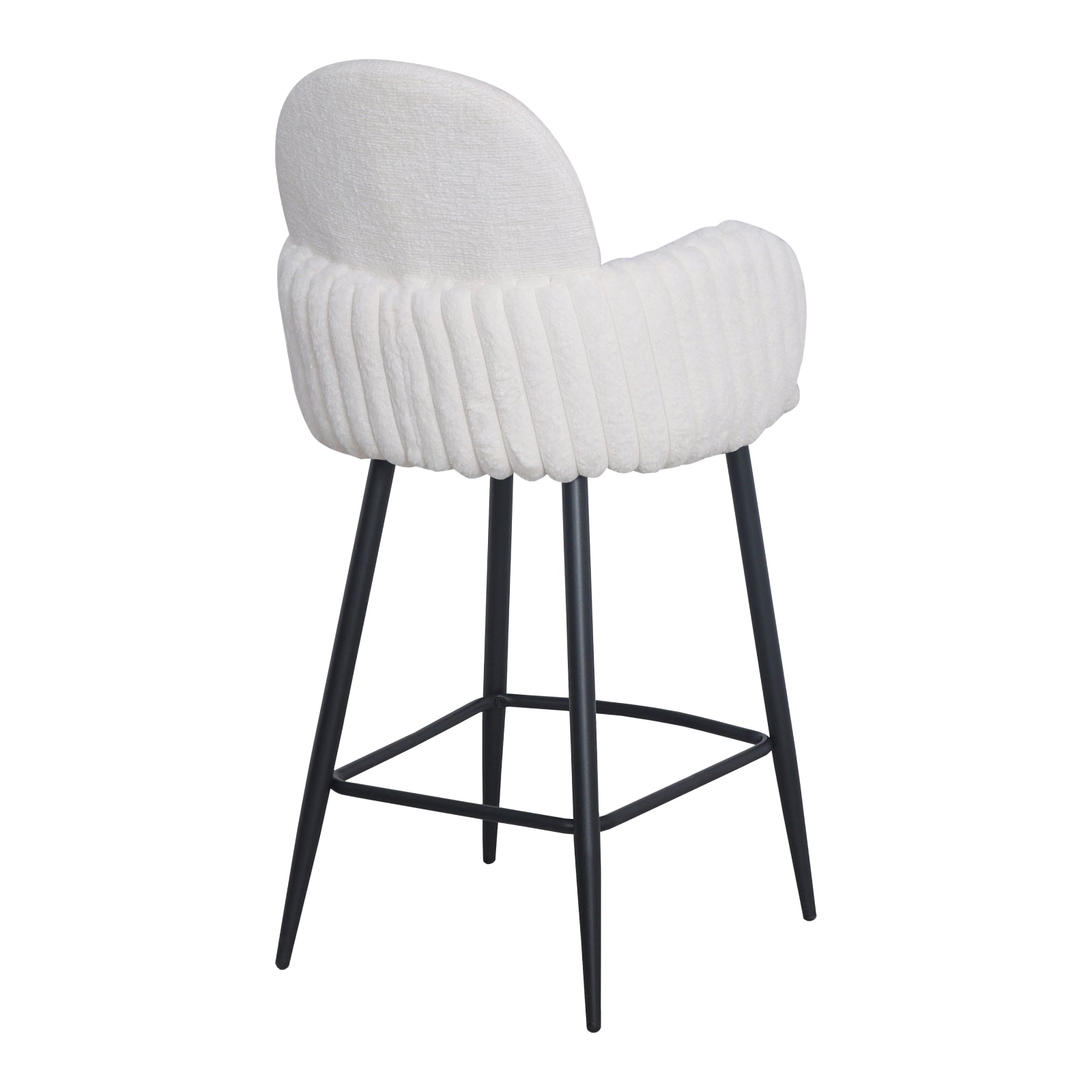 Cloud Bar Stool – White | Modern Dining & Display Seating | B2B Pricing - Wheeler Display