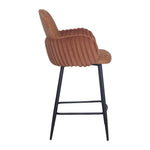 Cloud Bar Stool – Brown | Modern Dining & Display Seating | B2B Pricing - Wheeler Display