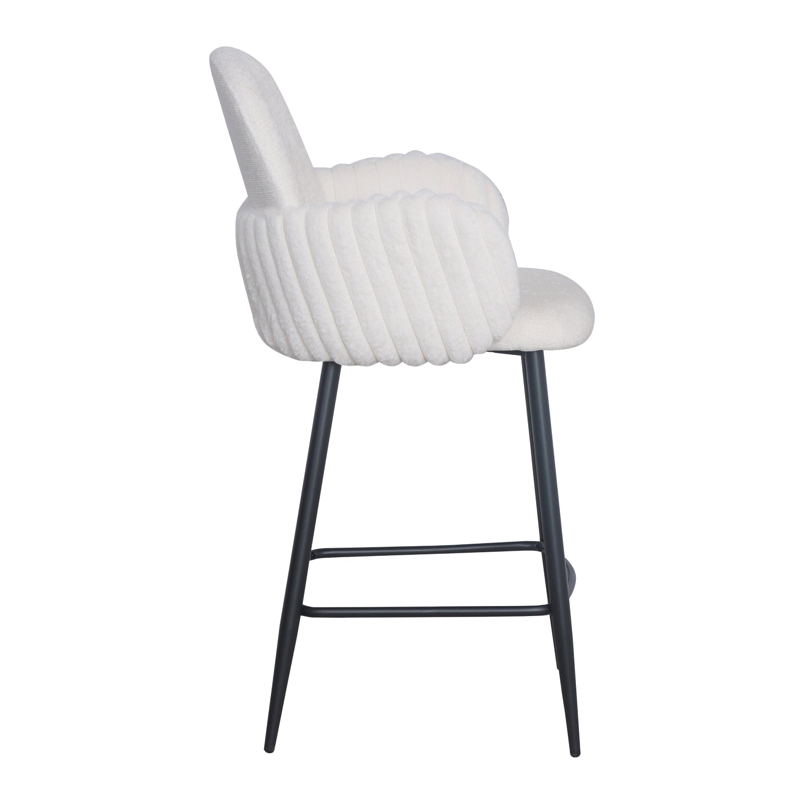 Cloud Bar Stool – White | Modern Dining & Display Seating | B2B Pricing - Wheeler Display