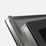 LED Display Lightbox / Glass + Aluminium / S (22.5×31 cm A4) / Silver CrystalDisplay Lightbox - Wheeler Display