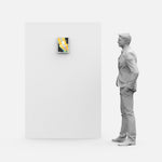 LED Display Lightbox / Glass + Aluminium / S (22.5×31 cm A4) / Silver CrystalDisplay Lightbox - Wheeler Display