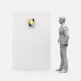 LED Display Lightbox / Glass + Aluminium / S (22.5×31 cm A4) / Silver CrystalDisplay Lightbox - Wheeler Display