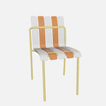 StackChair – Indoor/Outdoor Chair (Orange, Yellow & White) | B2B Pricing Chair - Wheeler Display