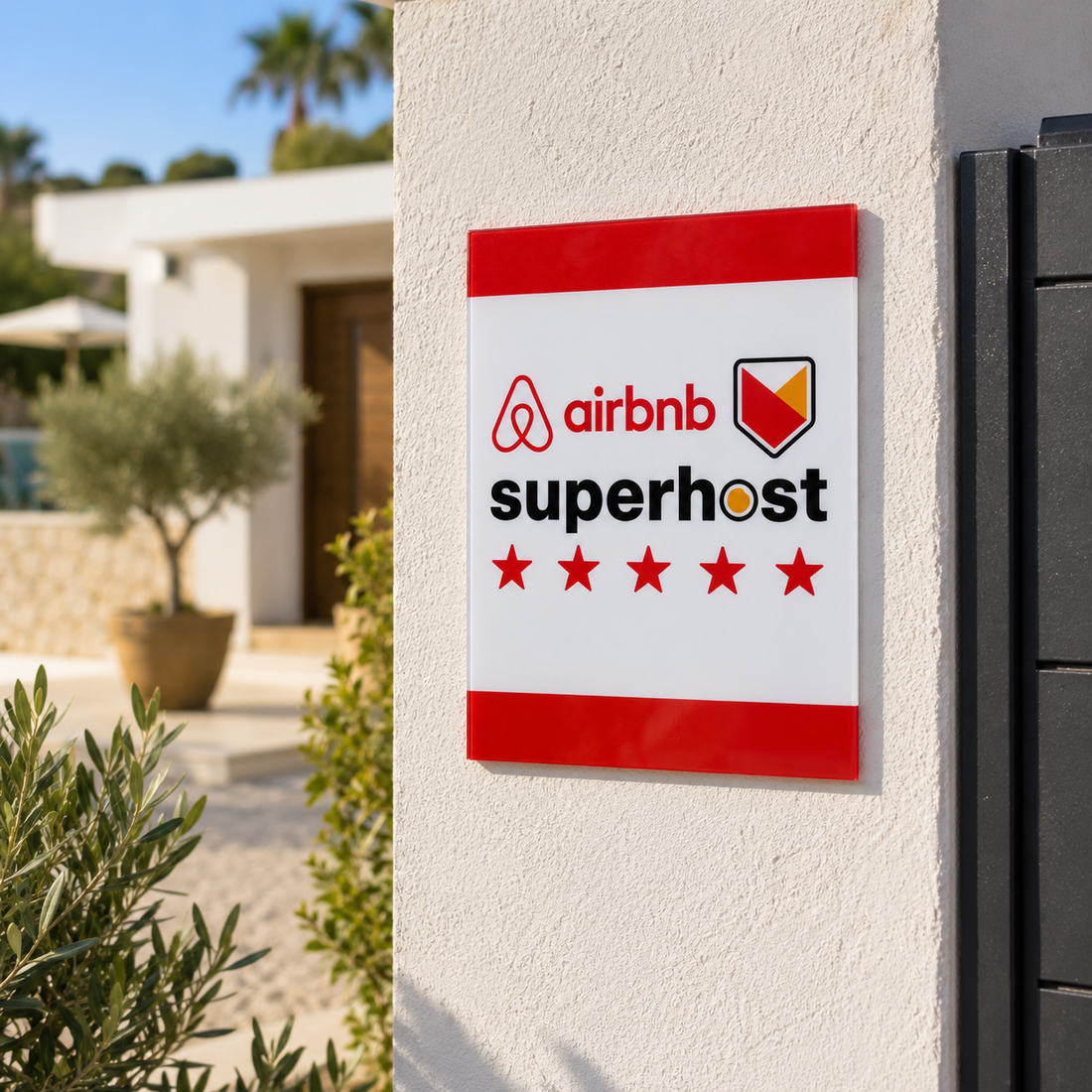 Airbnb Superhost Property – Aluminium Signs | Dolores