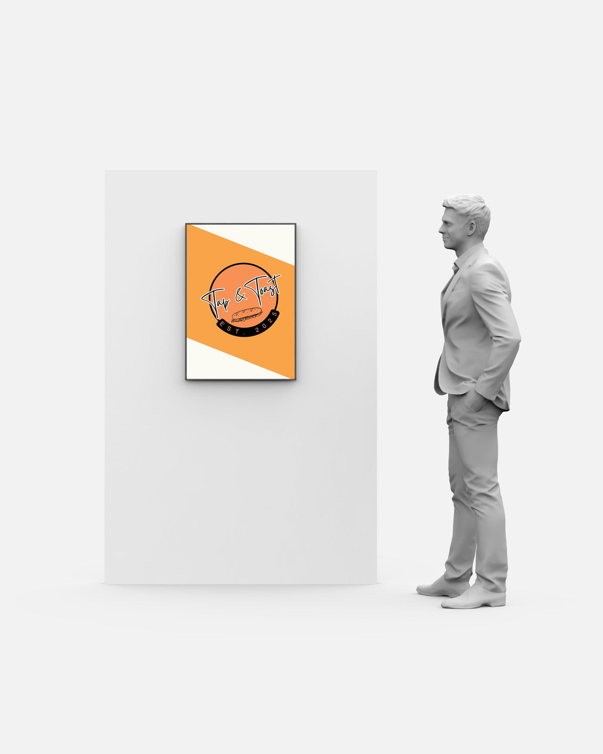 Café Logo Display – XL LED Lightbox