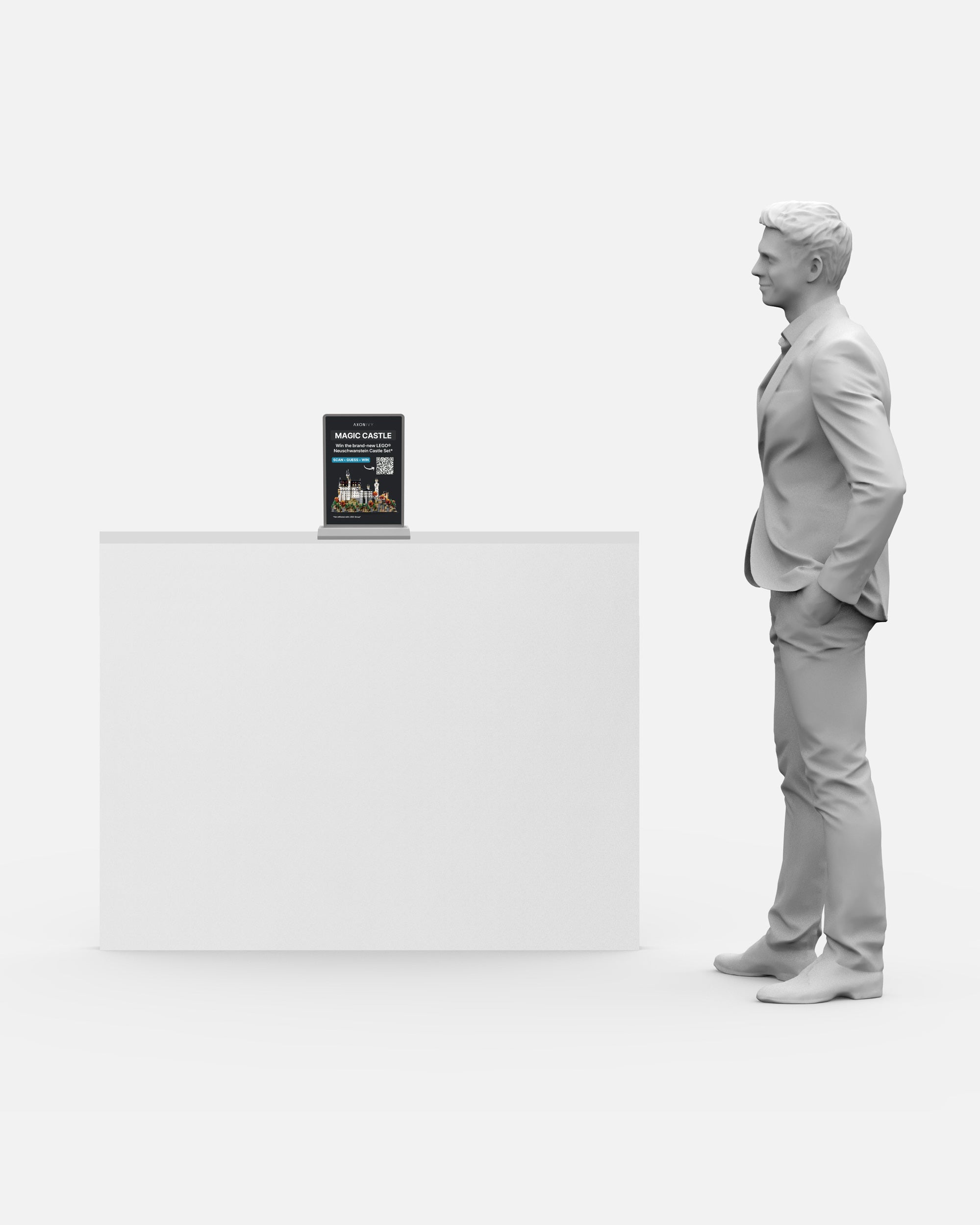 Lego Promo Stand – CrystalDisplay Model S