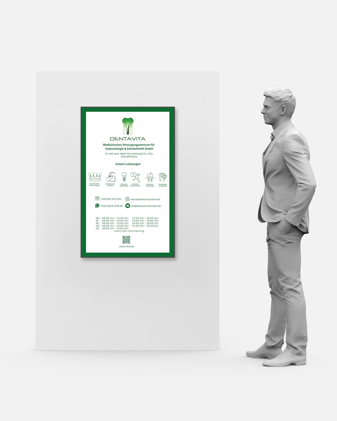 Dentavita Mannheim - CrystalDisplay XXL