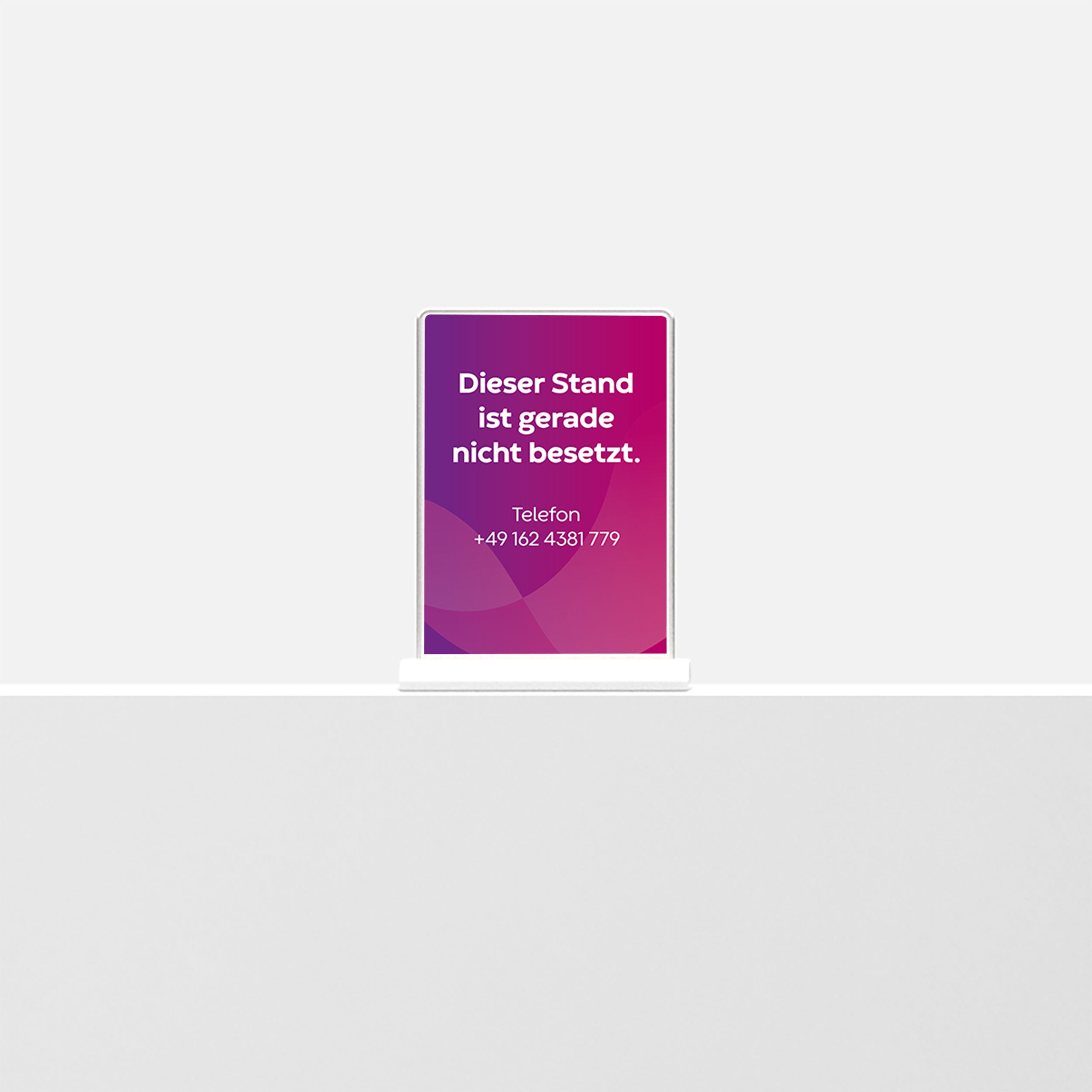 Counter LED Display Lightbox for kabine5 – Dein kreativer Raum (Germany)
