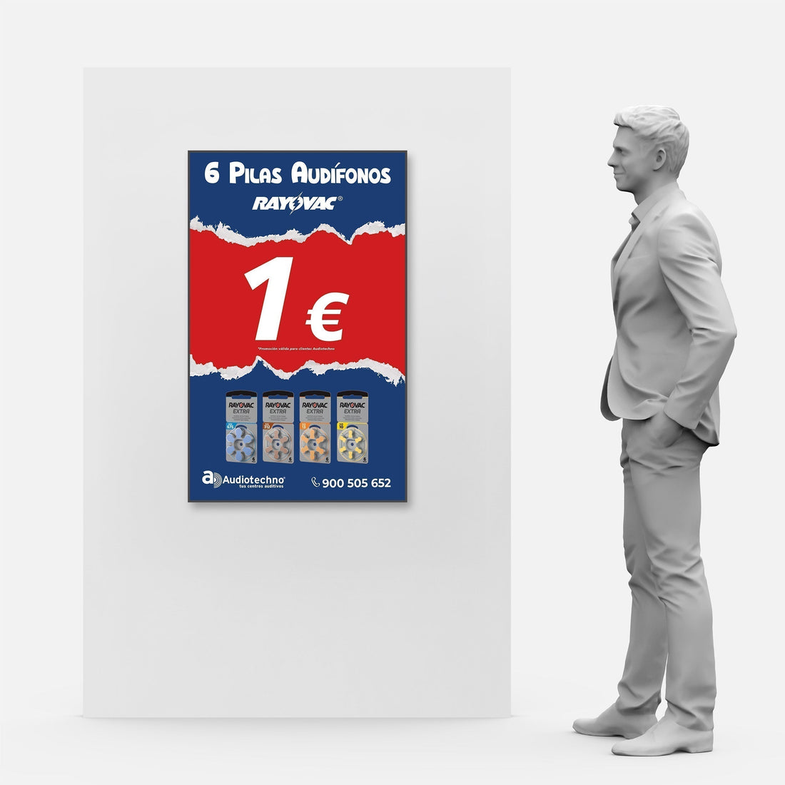 Audiotechno LED Lightbox Displays – Bold Retail Visibility Across Spain