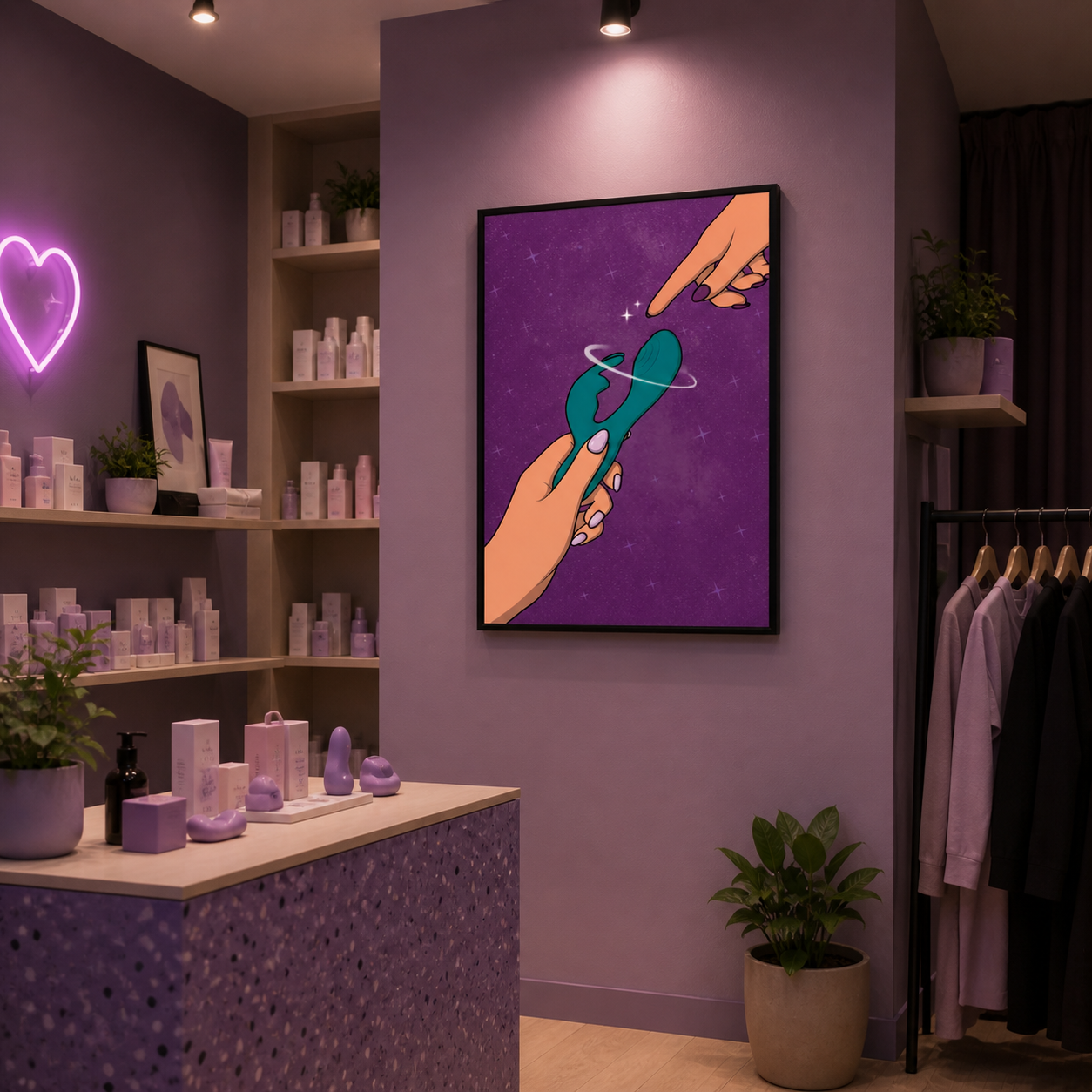 A1 LED Poster Lightbox for Retail Display | Novelda, Spain