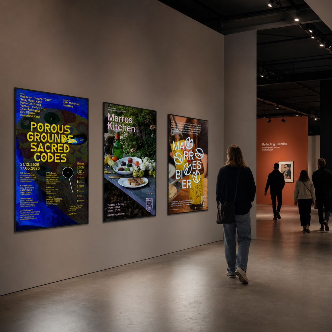 XXL LED Lightbox Displays for Contemporary Museum Campaigns | Netherlands