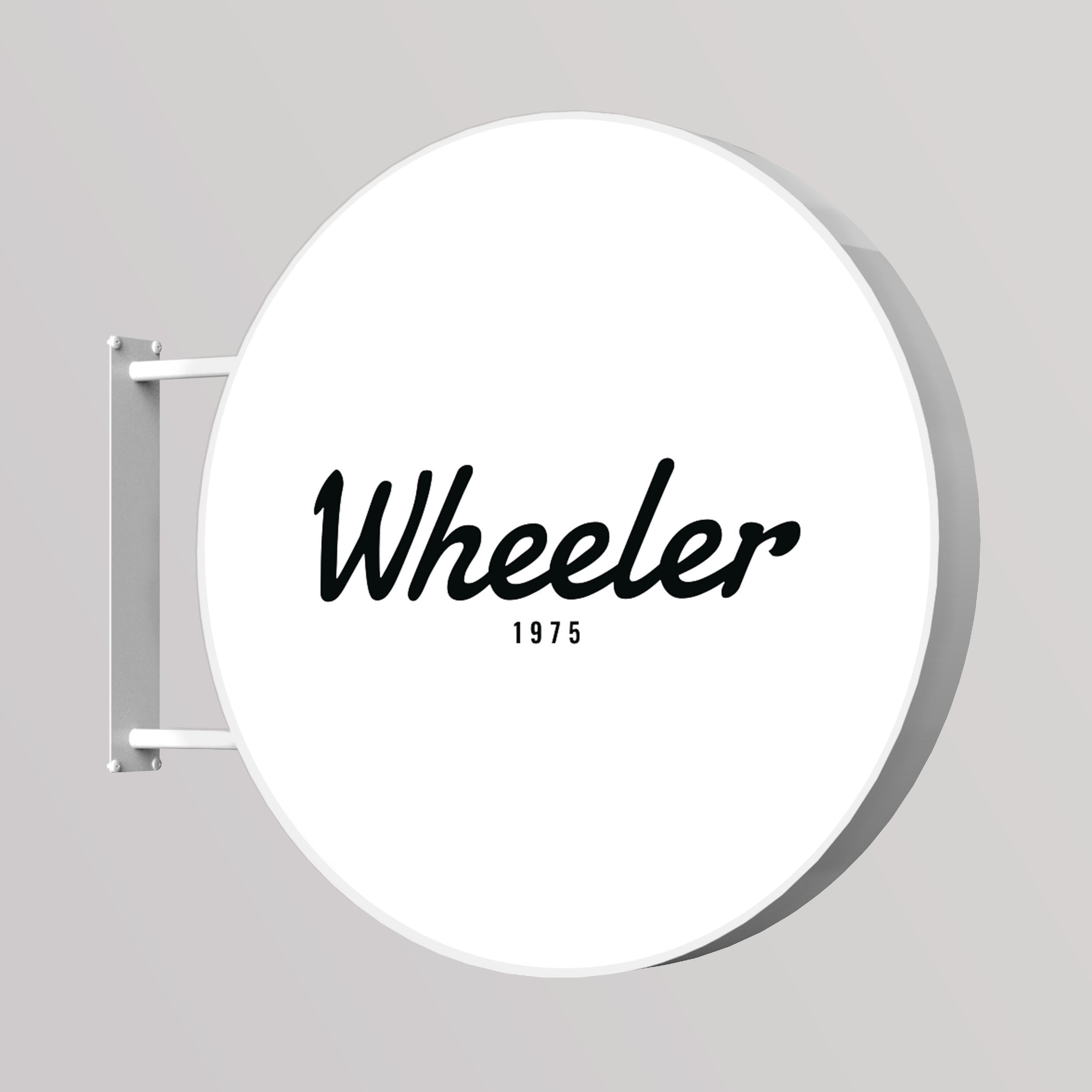 Round LED Lightbox Sign