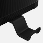 160 Workstation Desk | Carbon Fibre Finish, LED Lighting | B2B Pricing Gaming Desk - Wheeler Display