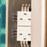 StackTable – Indoor/Outdoor Table (White, 85 cm) | B2B Pricing Table - Wheeler Display