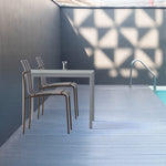 StackChair – Indoor/Outdoor Chair (Beige & White) | B2B Pricing Chair - Wheeler Display