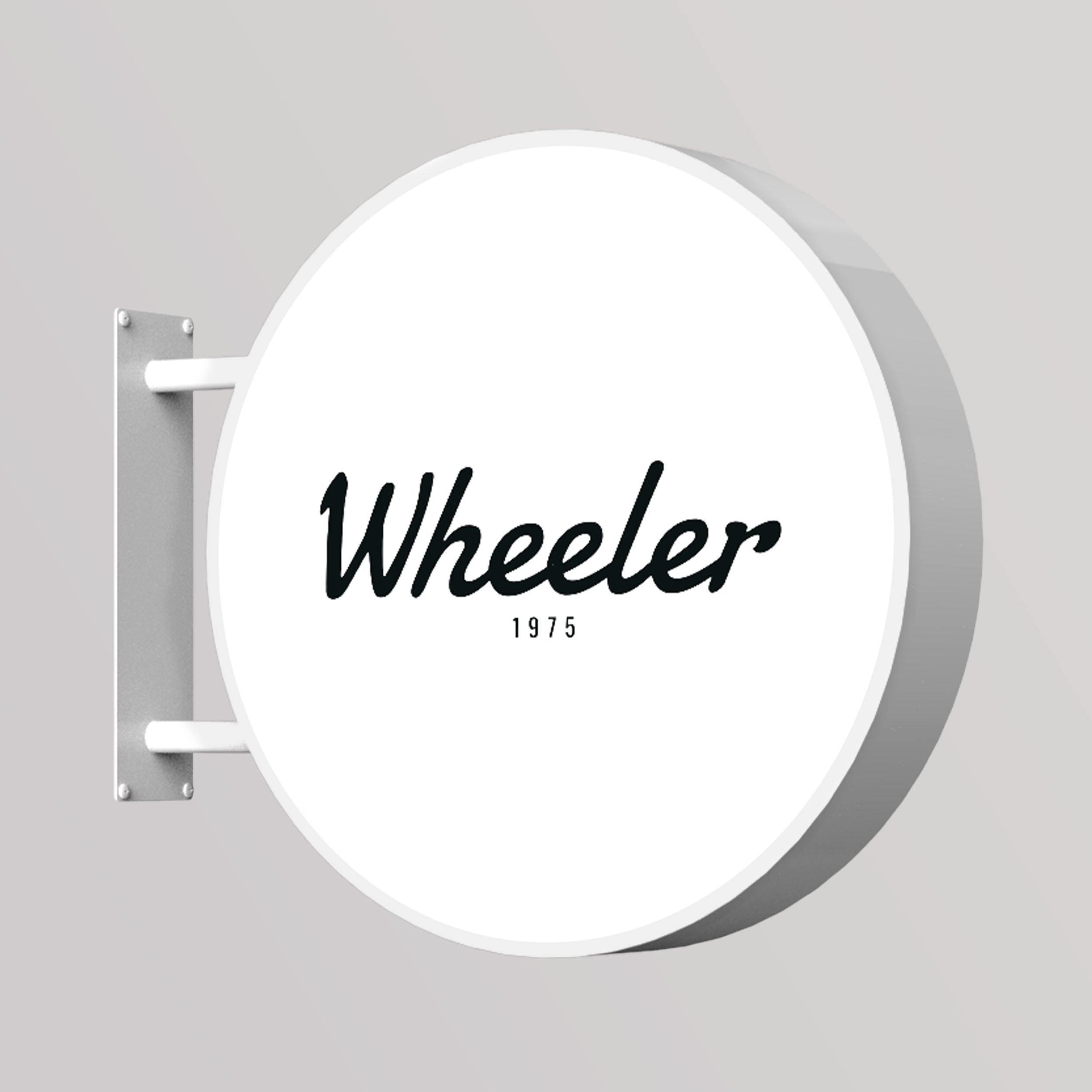 Round LED Lightbox Sign