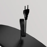 LED ronde lichtbak voor buiten / Acryl + aluminium / Ø60 cm / Zwart / Inclusief print