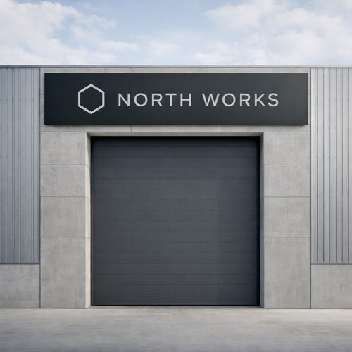 Aluminium Shop Sign (Frameless, Custom Printed)