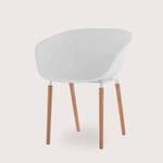 Scandi Chair – White | Modern Display Seating | B2B Pricing Outlet Products - Wheeler Display