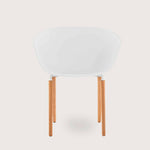 Scandi Chair – White | Modern Display Seating | B2B Pricing Outlet Products - Wheeler Display