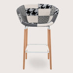 Scandi Bar Stool – Monochrome | Modern Display Seating | B2B Pricing Outlet Products - Wheeler Display