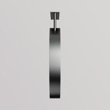 LED ronde lichtbak voor buiten / Acryl + aluminium / Ø80 cm / Zwart / Inclusief print