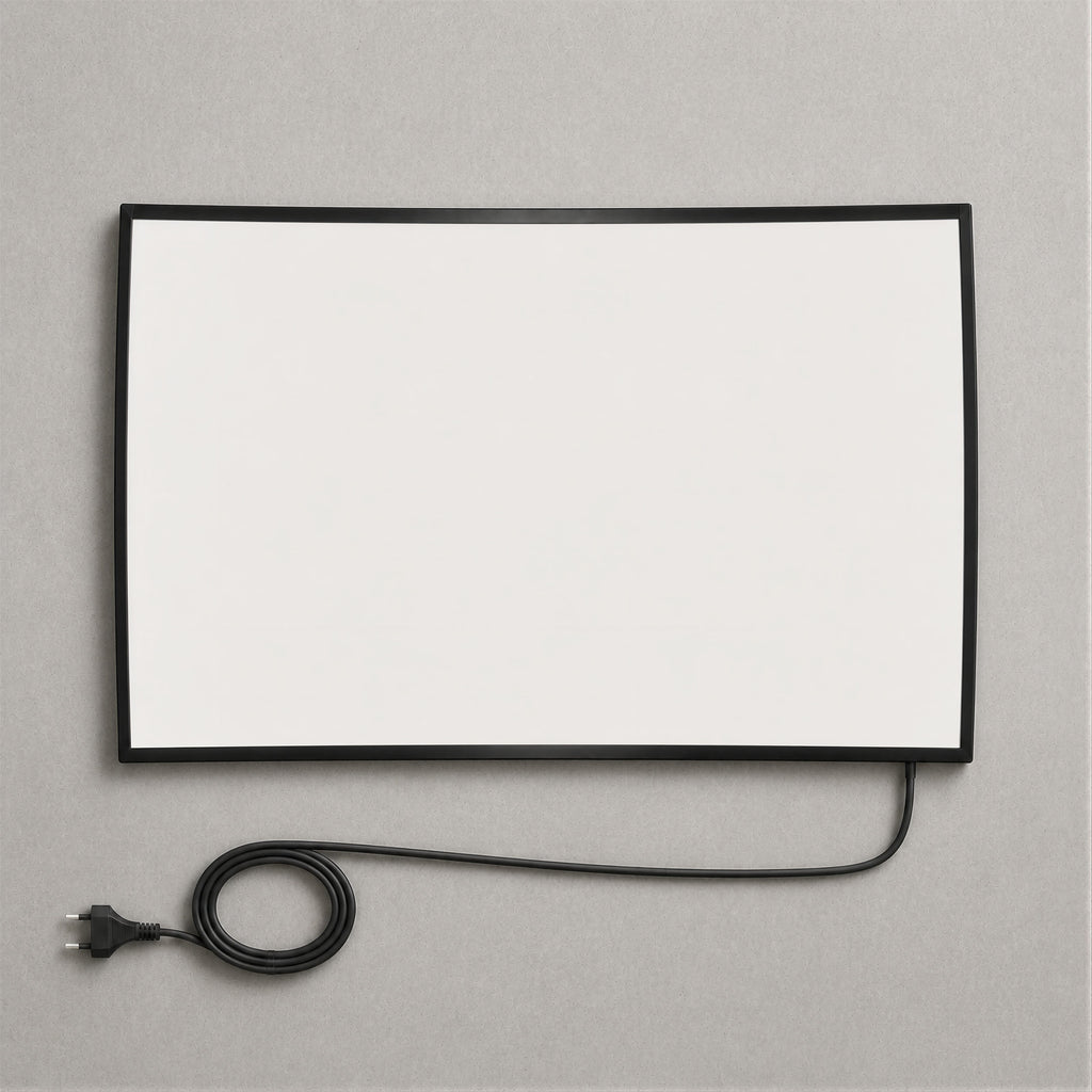 Caja de luz LED curva para menú – Interior